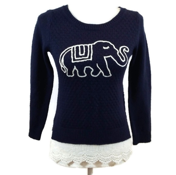 Pink Republic Sweaters - *HOST PICK* Pink Republic Blue Long Sleeve Sweater